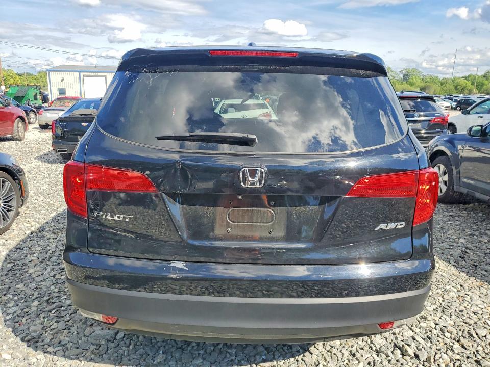 Photo 6 from auction – 2018 HONDA PILOT with VIN 5FNYF6H51JB011662