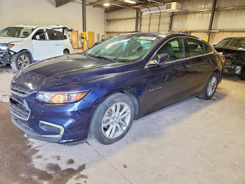 CHEVROLET MALIBU 2018 with VIN 1G1ZD5ST2JF205648 - Photo from auction