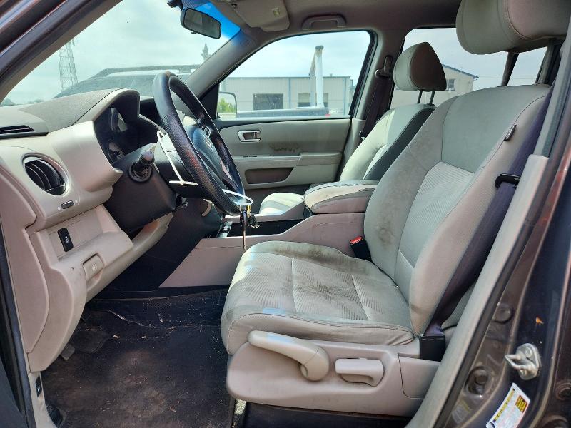Photo 7 from auction – 2012 HONDA PILOT with VIN 5FNYF4H28CB039472