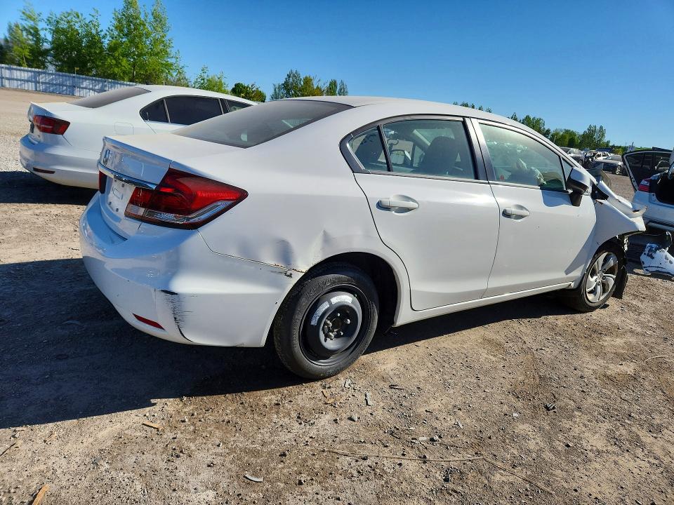Photo 3 from auction – 2013 HONDA CIVIC with VIN 2HGFB2F40DH030032