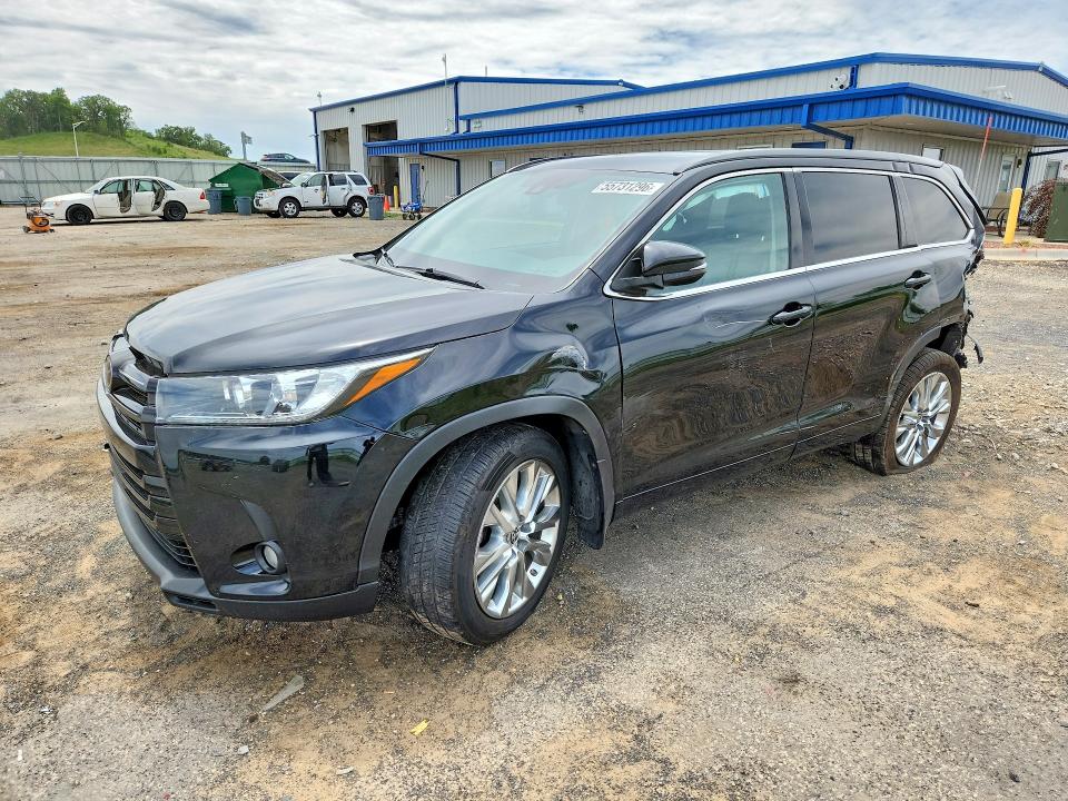 TOYOTA HIGHLANDER 2017 with VIN 5TDJZRFH2HS394914 - Photo from auction