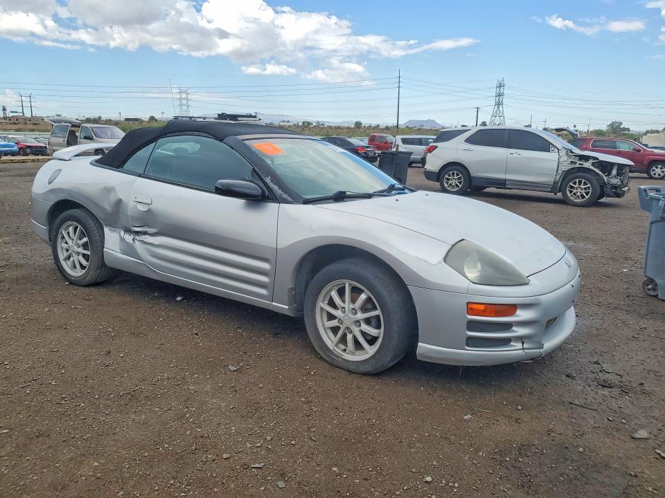 Photo 4 from auction – 2001 MITSUBISHI ECLIPSE with VIN 4A3AE45G21E142497
