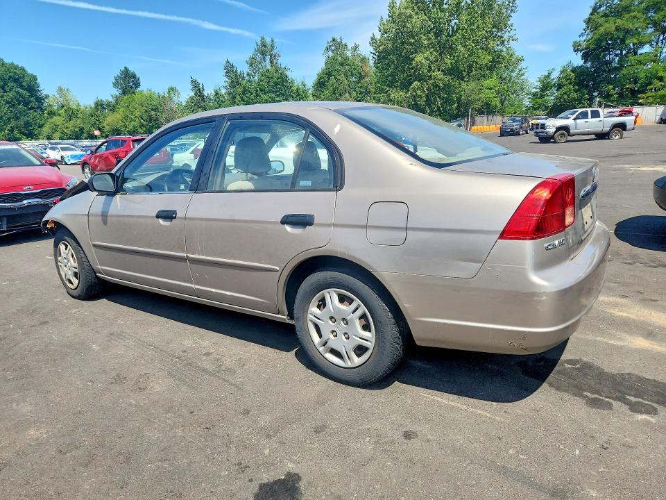 Photo 2 from auction – 2001 HONDA CIVIC with VIN 2HGES16561H600688
