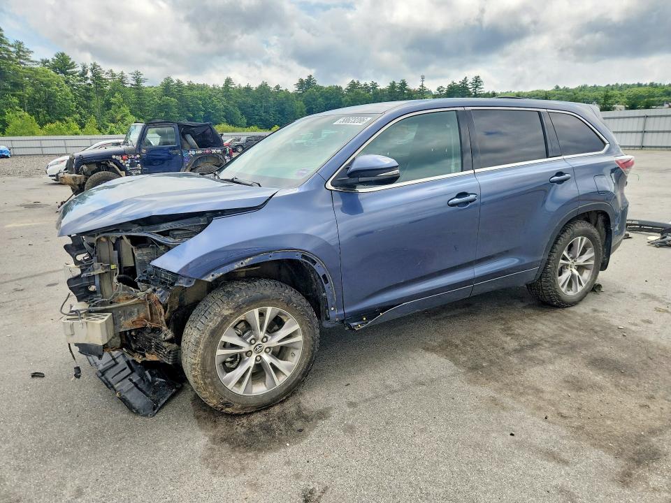 TOYOTA HIGHLANDER 2016 with VIN 5TDBKRFH5GS250720 - Photo from auction