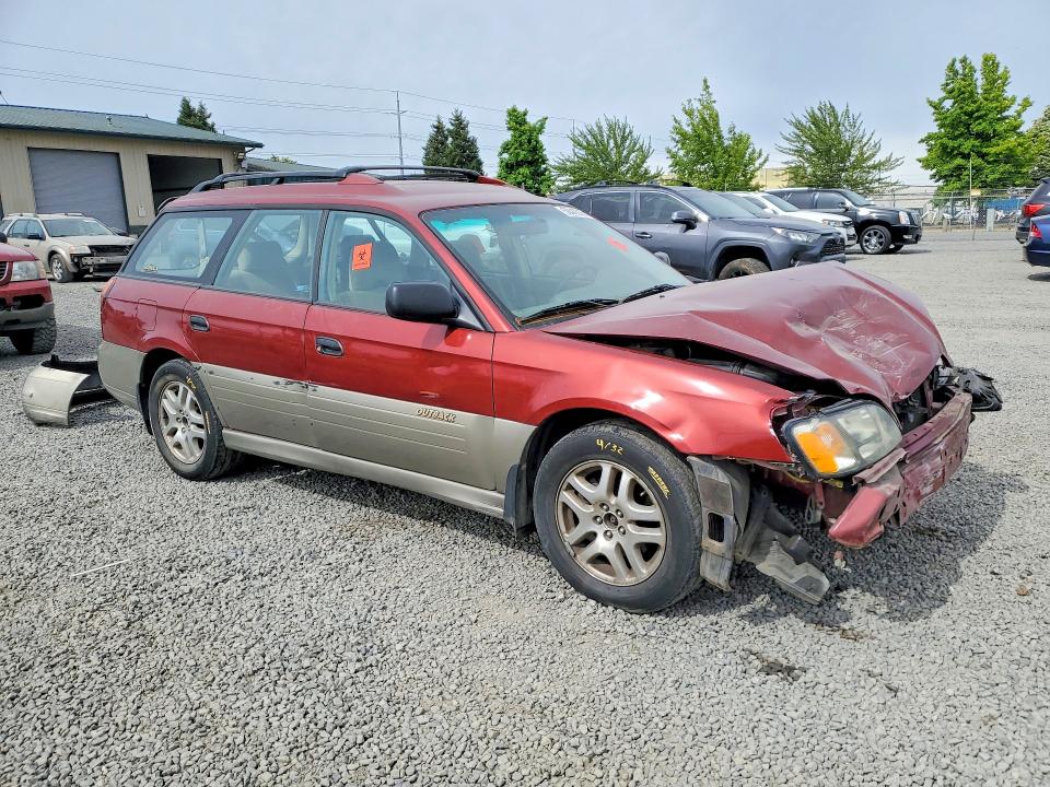 Photo 4 from auction – 2002 SUBARU LEGACY with VIN 4S3BH675227604696