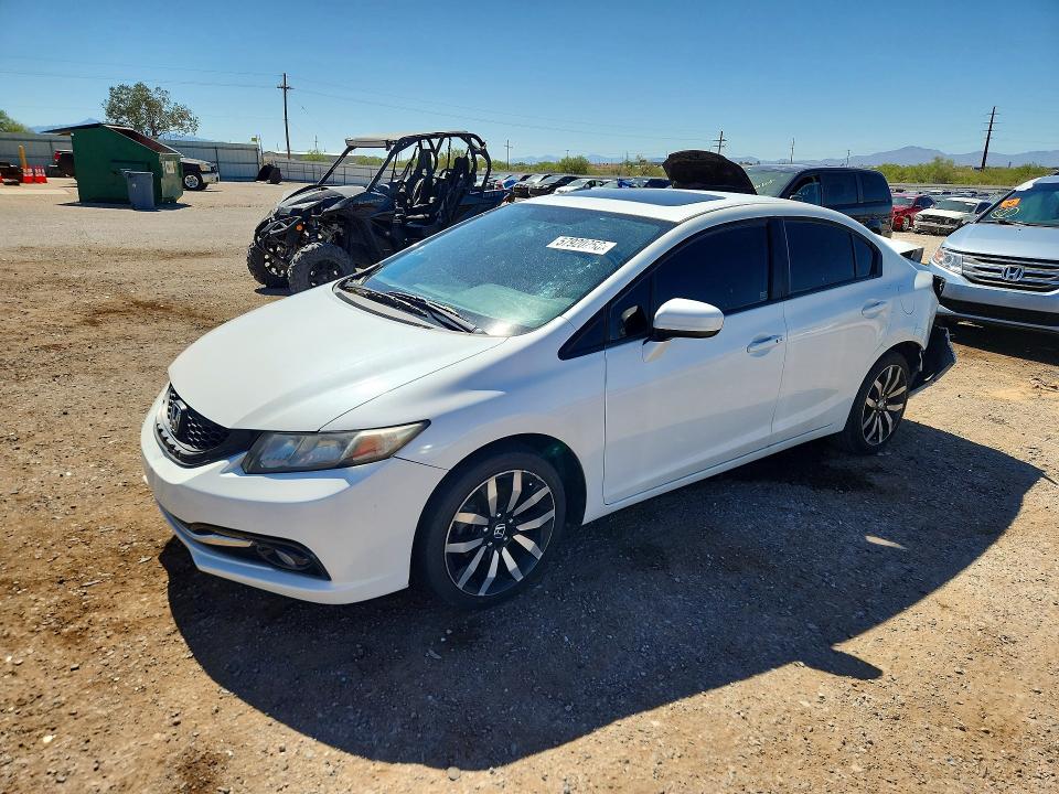 HONDA CIVIC 2015 with VIN 19XFB2F90FE283229 - Photo from auction