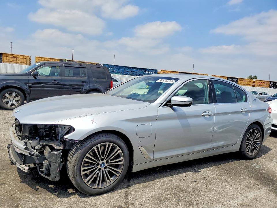 BMW 530XE 2019 with VIN WBAJB1C56KB376248 - Photo from auction