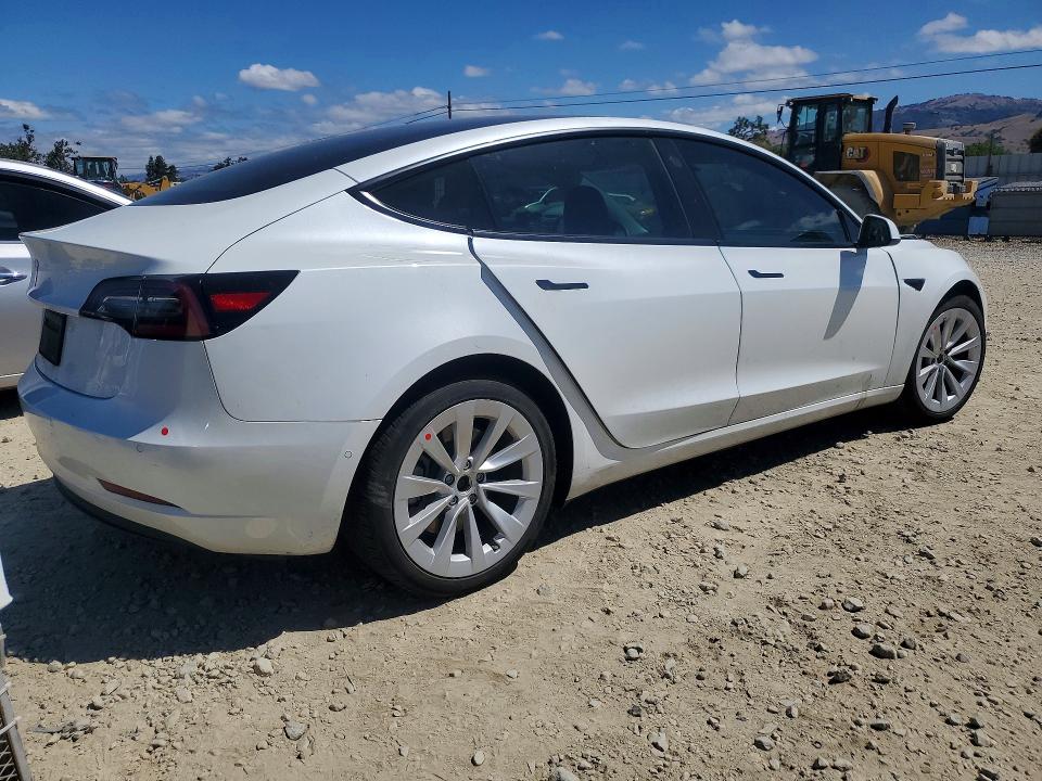 Photo 3 from auction – 2021 TESLA MODEL 3 with VIN 5YJ3E1EA7MF077574