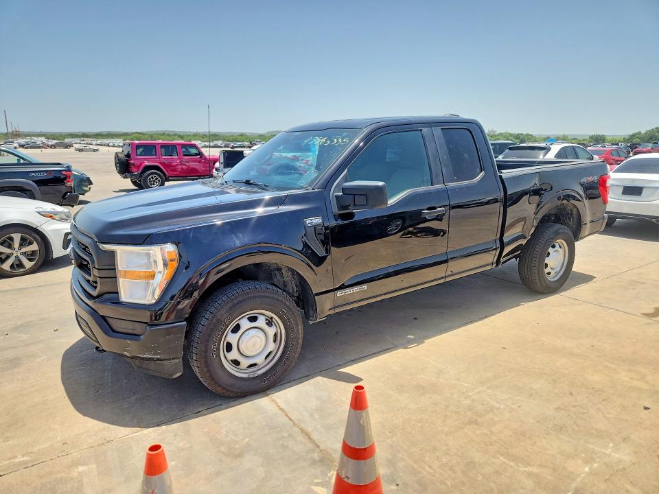 FORD F150 2021 with VIN 1FTFX1E13MFB67727 - Photo from auction