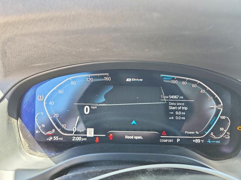 Фото 9 с аукциона – 2021 BMW X3 с VIN 5UXTS1C03M9G40795