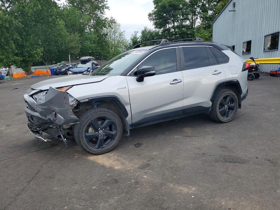 TOYOTA RAV4 2021 with VIN 2T3E6RFV9MW020776 - Photo from auction