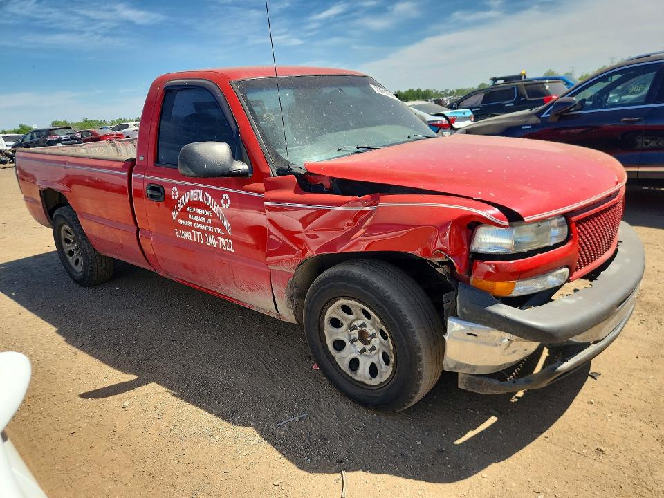 Photo 4 from auction – 2000 CHEVROLET SILVERADO with VIN 1GCEC14W8YE202052