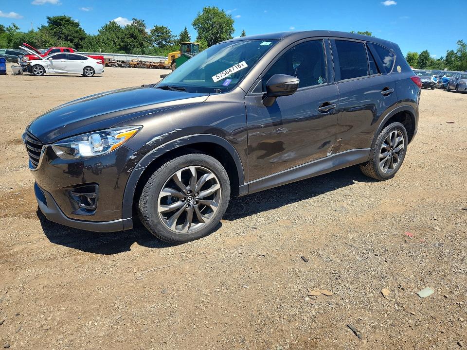 MAZDA CX-5 2016 with VIN JM3KE2DY9G0846487 - Photo from auction