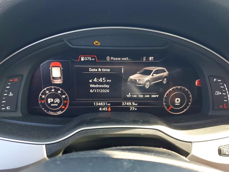 Photo 9 from auction – 2018 AUDI Q7 with VIN WA1LHAF79JD024950