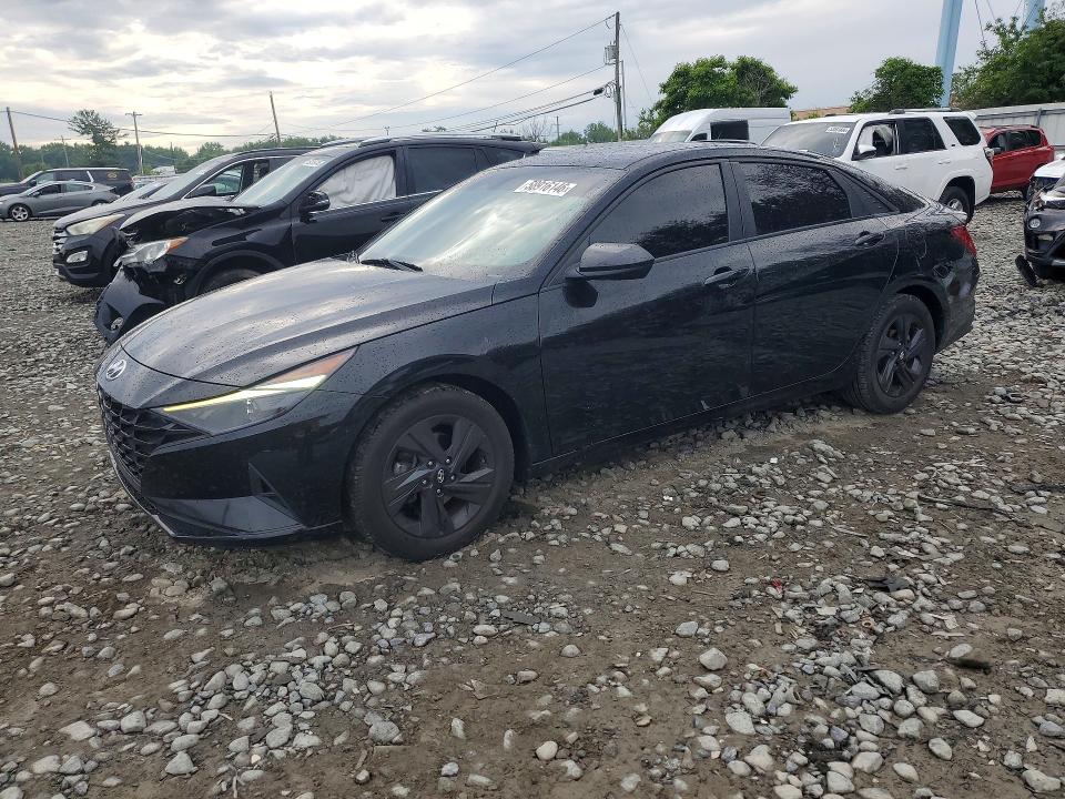 HYUNDAI ELANTRA 2022 with VIN KMHLM4AG4NU291389 - Photo from auction