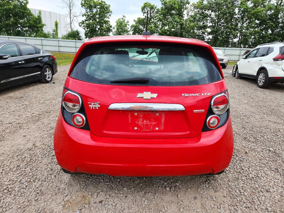 Photo 6 from auction – 2015 CHEVROLET SONIC with VIN 1G1JE6SB2F4211282