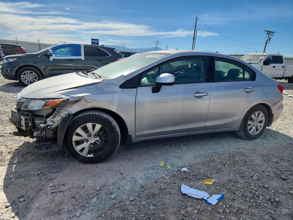 HONDA CIVIC 2012 with VIN 19XFB2F57CE007235 - Photo from auction