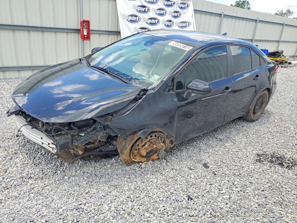 TOYOTA COROLLA 2022 with VIN 5YFEPMAE1NP387416 - Photo from auction