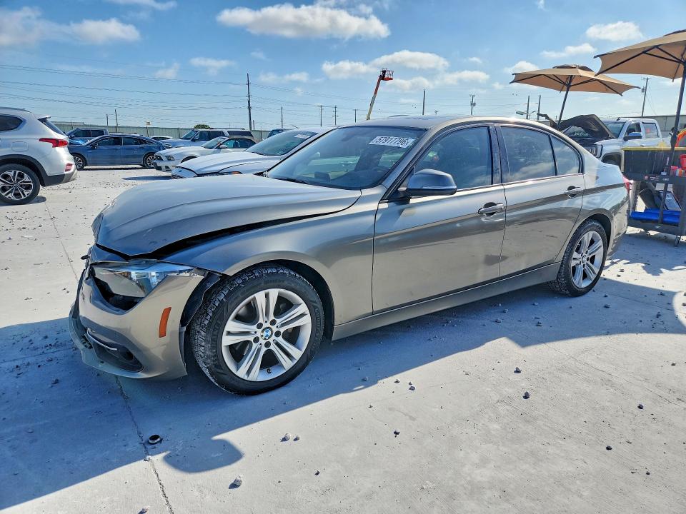 BMW 328 2016 with VIN WBA8E9G59GNT87961 - Photo from auction