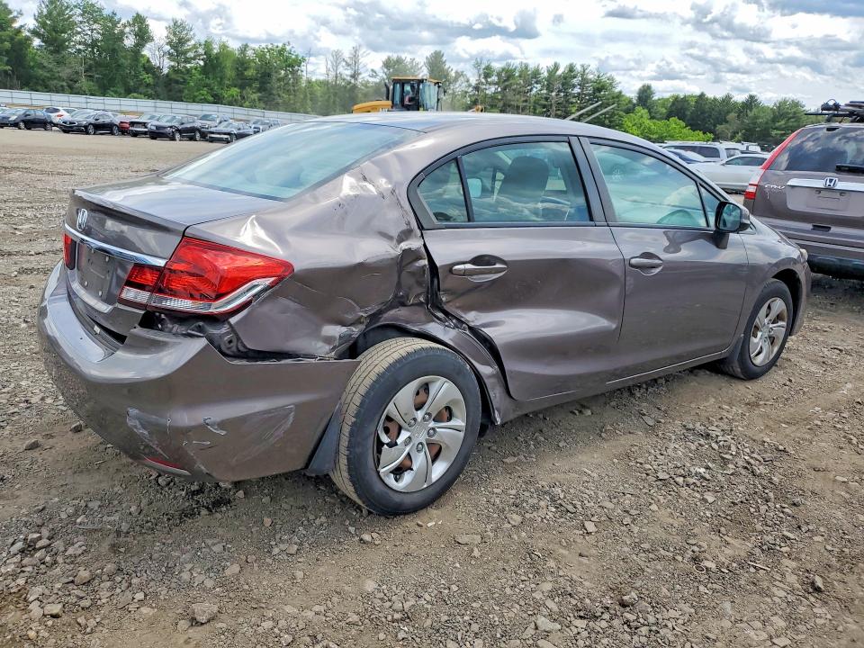 Photo 3 from auction – 2013 HONDA CIVIC with VIN 19XFB2F59DE286849