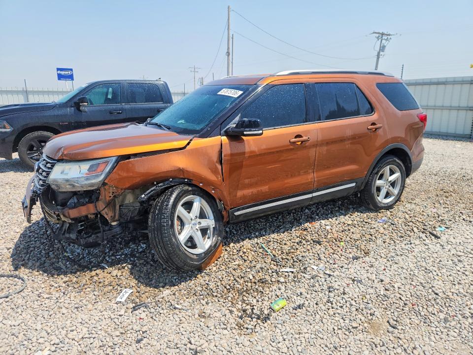 FORD EXPLORER 2017 with VIN 1FM5K8DH0HGB63387 - Photo from auction