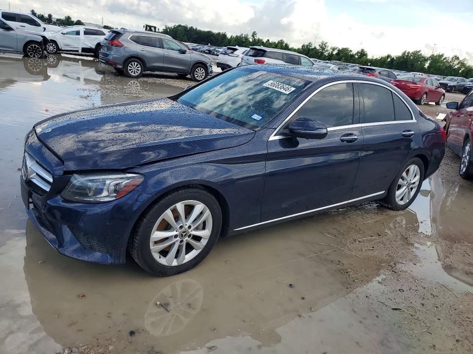 Photo 1 from auction – 2019 MERCEDES-BENZ C with VIN WDDWF8DBXKR458295