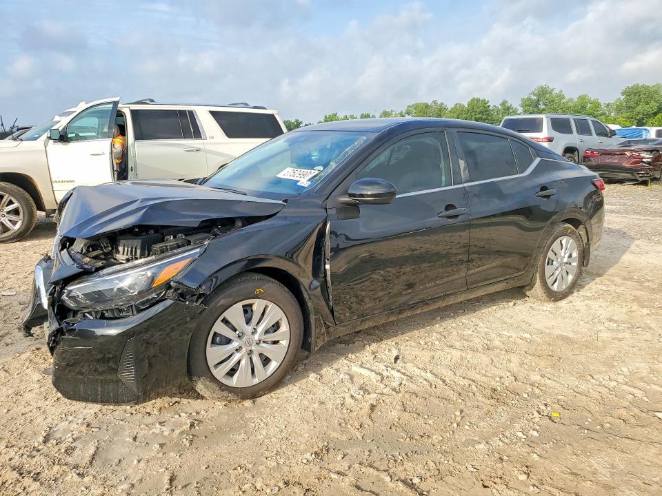 NISSAN SENTRA 2025 with VIN 3N1AB8BV7SY396154 - Photo from auction
