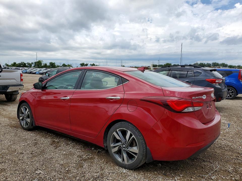 Photo 2 from auction – 2015 HYUNDAI ELANTRA with VIN KMHDH4AE0FU393703