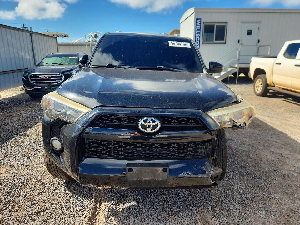 Photo 5 from auction – 2018 TOYOTA 4RUNNER with VIN JTEBU5JR6J5488460
