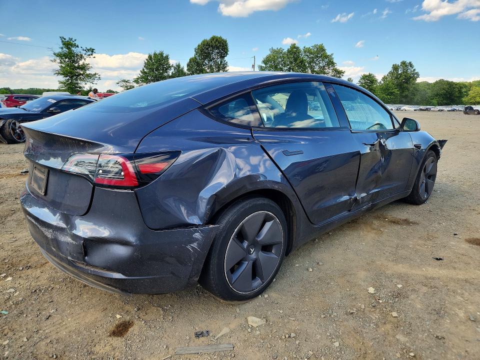 Photo 3 from auction – 2023 TESLA MODEL 3 with VIN 5YJ3E1EA9PF497454