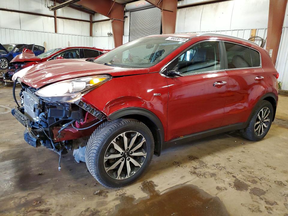 KIA SPORTAGE 2019 with VIN KNDPNCAC4K7497798 - Photo from auction