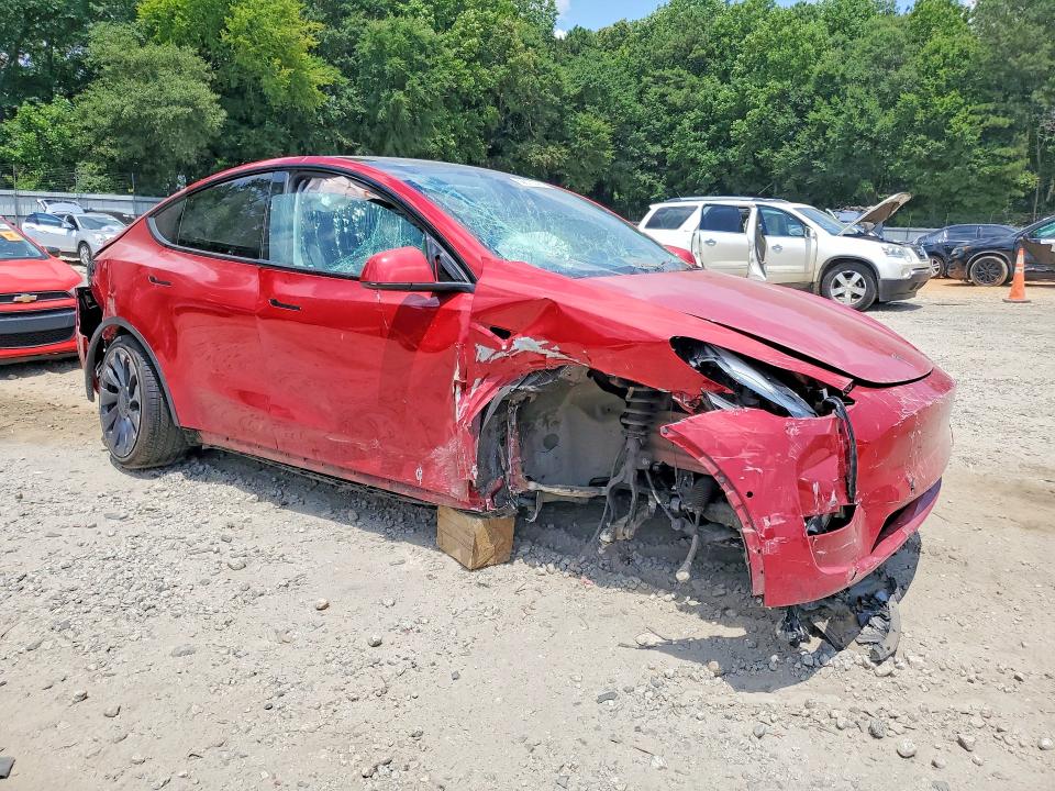Photo 4 from auction – 2021 TESLA MODEL Y with VIN 5YJYGDEFXMF305645