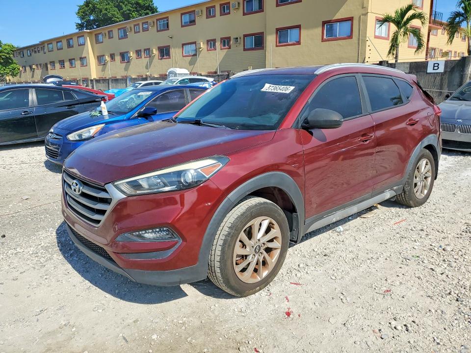 HYUNDAI TUCSON 2017 with VIN KM8J33A4XHU387610 - Photo from auction
