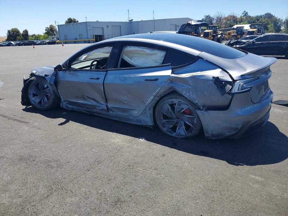 Photo 2 from auction – 2025 TESLA MODEL 3 with VIN 5YJ3E1ET7SF991144