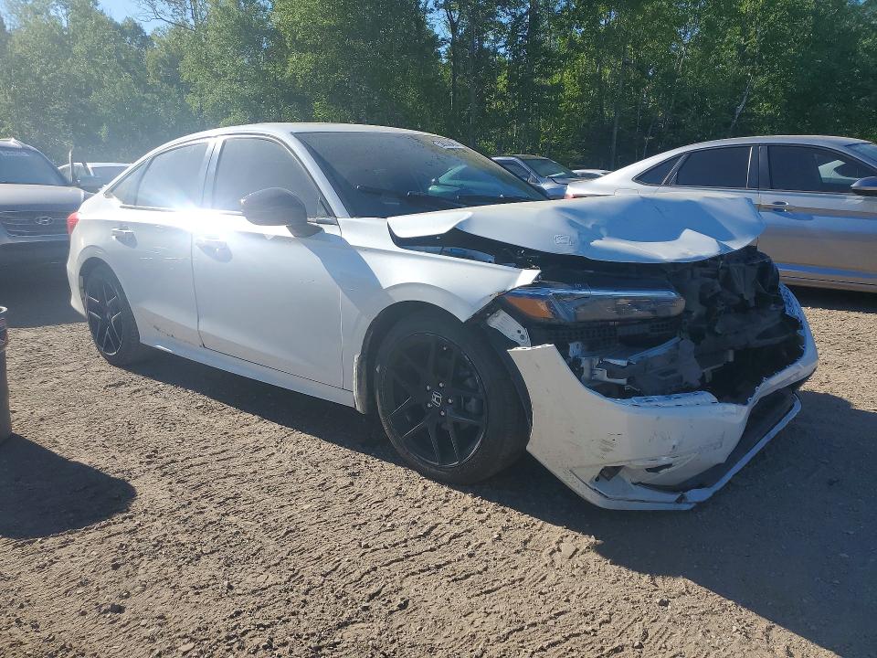 Photo 4 from auction – 2022 HONDA CIVIC with VIN 2HGFE2F54NH117708