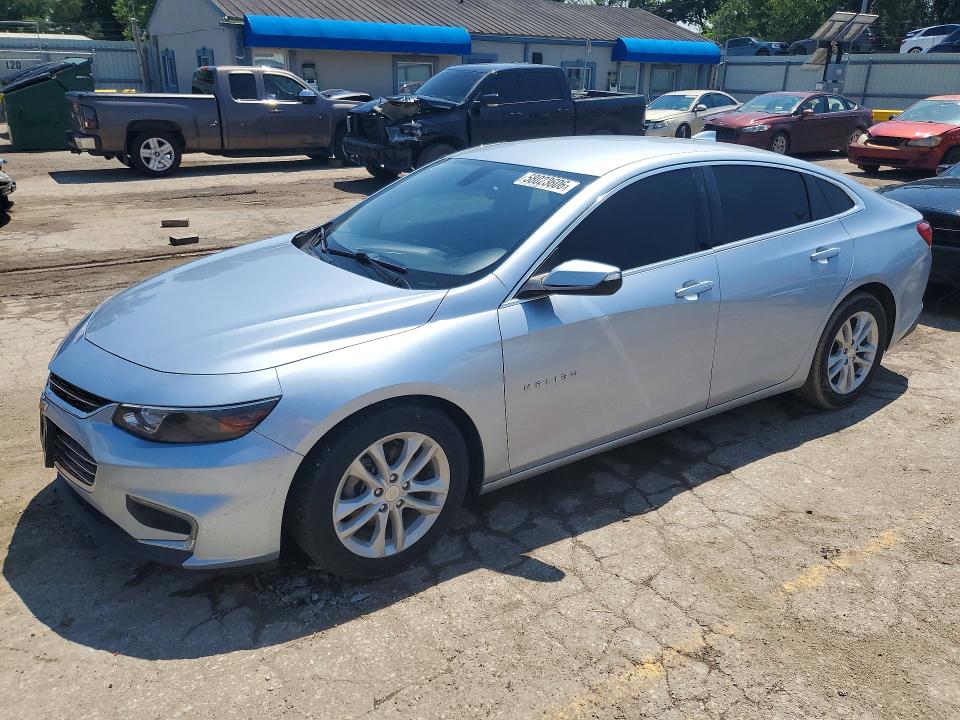 CHEVROLET MALIBU 2018 with VIN 1G1ZD5ST4JF177173 - Photo from auction