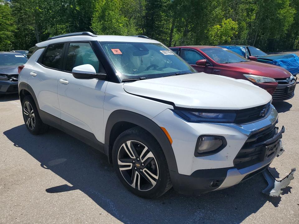 Photo 4 from auction – 2022 CHEVROLET TRAILBLAZER with VIN KL79MPSL0NB072840