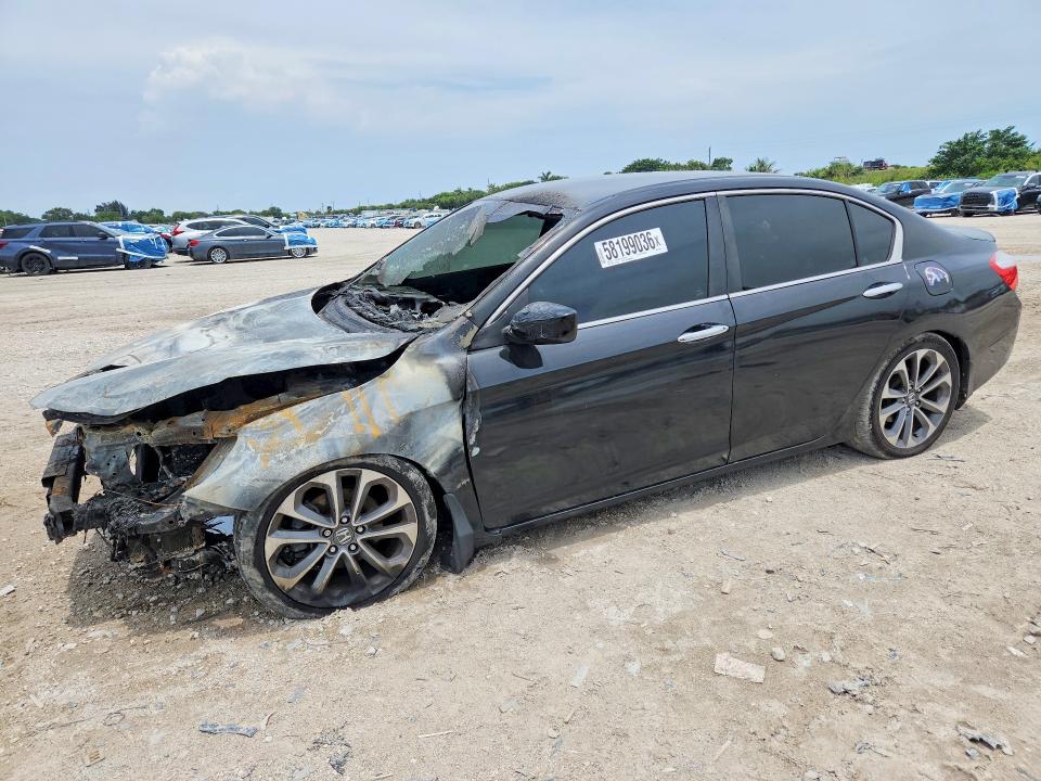 HONDA ACCORD 2013 with VIN 1HGCR2E51DA249959 - Photo from auction