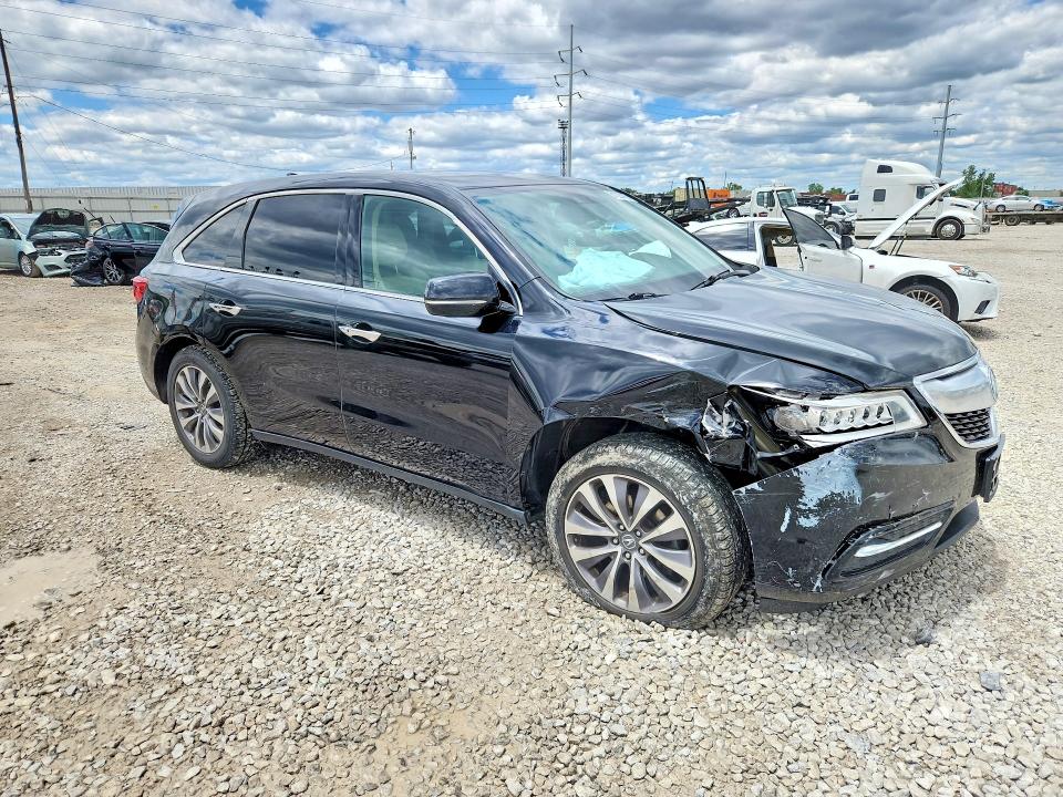 Photo 4 from auction – 2014 ACURA MDX with VIN 5FRYD4H43EB017999
