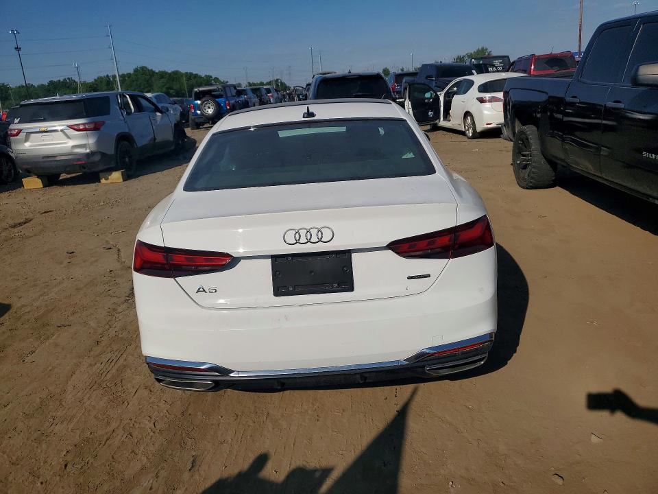 Photo 6 from auction – 2022 AUDI A5 with VIN WAUSAAF56NA039866