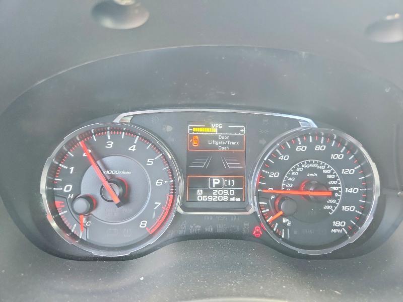 Photo 9 from auction – 2019 SUBARU WRX with VIN JF1VA1F63K8823200