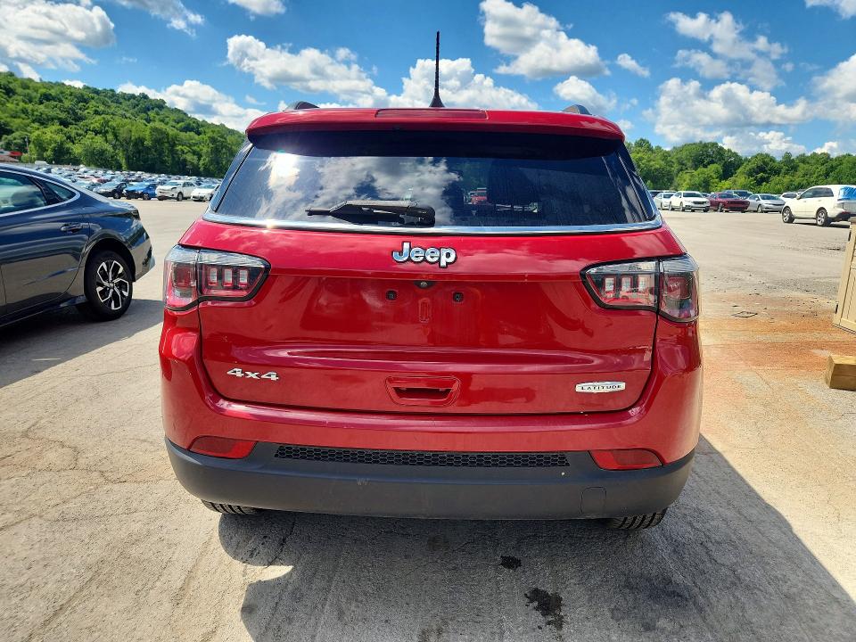 Photo 6 from auction – 2018 JEEP COMPASS with VIN 3C4NJDBB2JT349318
