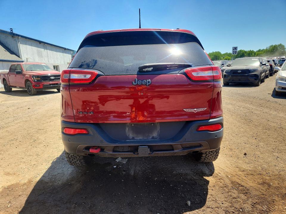 Photo 6 from auction – 2014 JEEP CHEROKEE with VIN 1C4PJMBS3EW267767