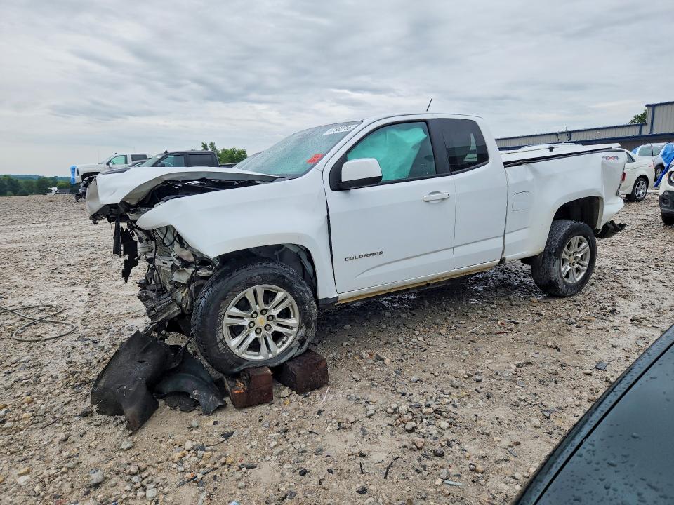 CHEVROLET COLORADO 2021 with VIN 1GCHTCEA0M1253106 - Photo from auction