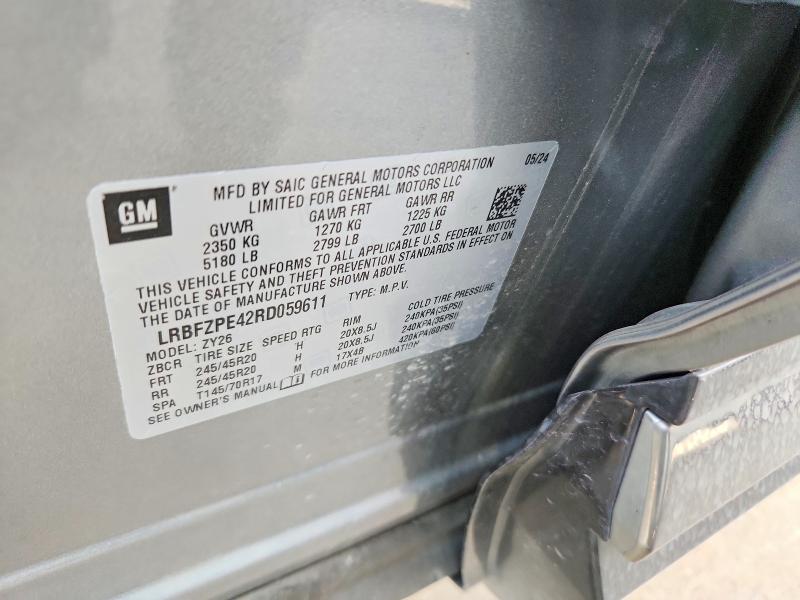 Photo 14 from auction – 2024 BUICK ENVISION with VIN LRBFZPE42RD059611