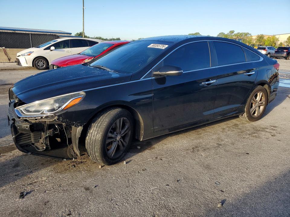 HYUNDAI SONATA 2018 with VIN 5NPE34AF7JH654277 - Photo from auction