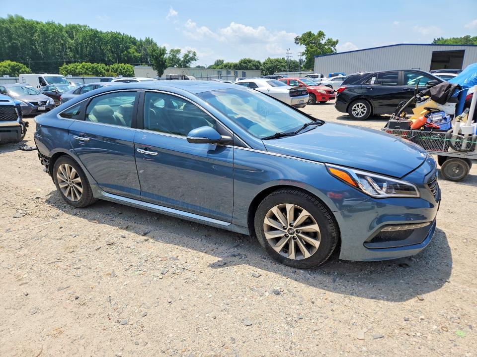 Photo 4 from auction – 2017 HYUNDAI SONATA with VIN 5NPE34AF0HH518874