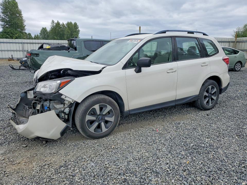 SUBARU FORESTER 2018 with VIN JF2SJABC5JH535090 - Photo from auction