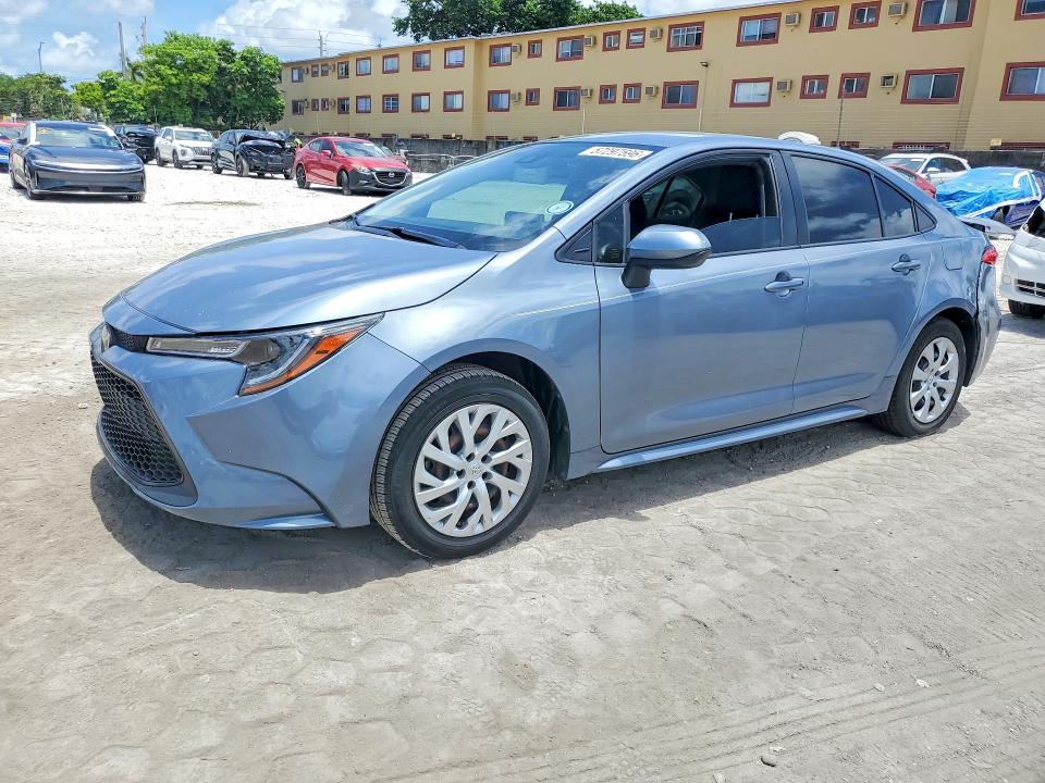 Photo 1 from auction – 2022 TOYOTA COROLLA with VIN JTDEPMAE5NJ205706