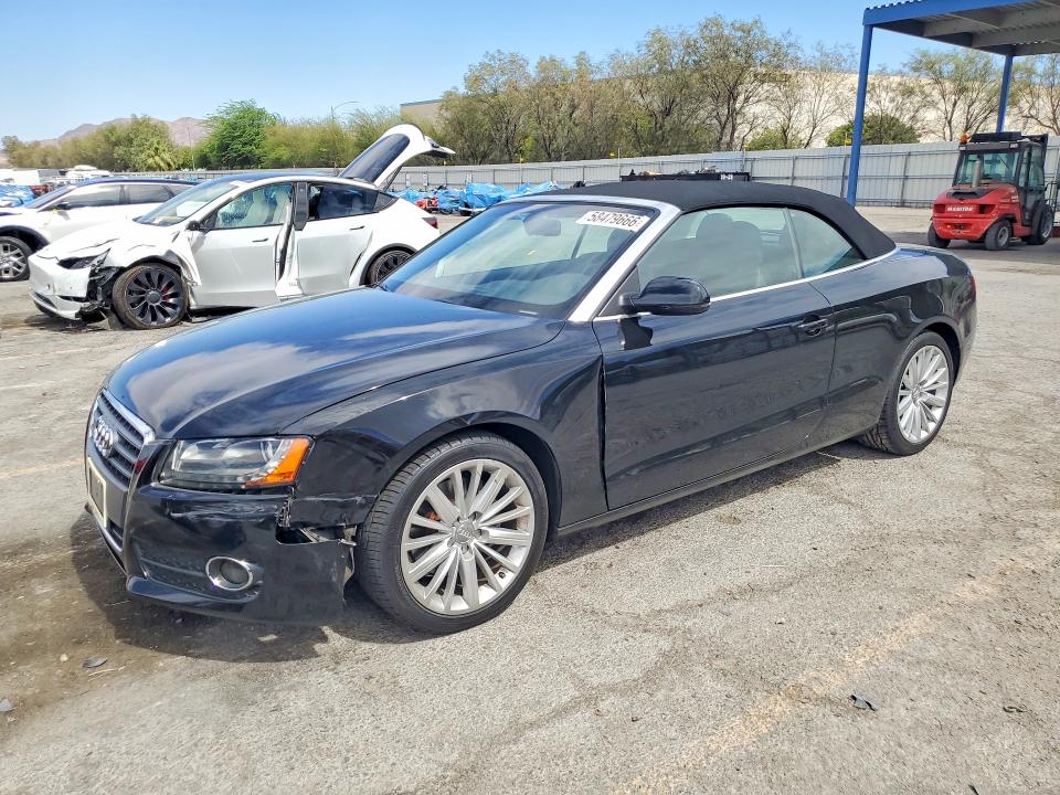 AUDI A5 2010 with VIN WAULFAFH1AN013176 - Photo from auction
